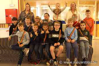 Prettigste klas bezoekt gemeentehuis