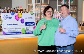 Colne couple who have won £61 MILLION EuroMillions jackpot named