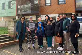 Deslandes Place Catford residents woken at 3am over leak