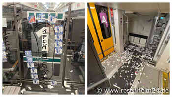 Zweitliga-Fans zerstören Zug, Albtraum für Lokführer und Polizei steigt einfach aus