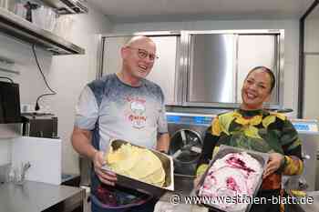 Lübbecker Eiscafé Pacini hat sich für die Saison herausgeputzt