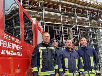 Neue Wache für Feuerwehr Zwätzen wächst im Jenaer Nachbarortsteil Löbstedt