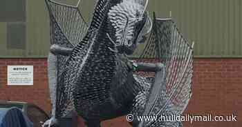Hull firm's part in preserving huge dragon sculpture for generations to enjoy