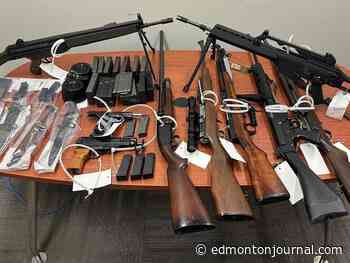 Prohibited firearms seized, Fort Saskatchewan man arrested by INSET