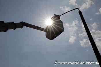 Sanierung der Straßenbeleuchtung in Hüllhorst ist abgeschlossen