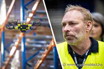 In Genks distributiecentrum van IKEA werken orderpicker en drone als collega’s naast elkaar