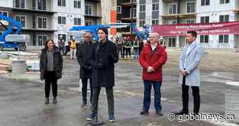 Justin Trudeau commits $175M for Edmonton to help build affordable housing