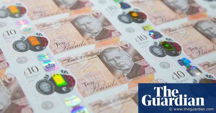 First UK banknotes featuring Charles III to be released on 5 June