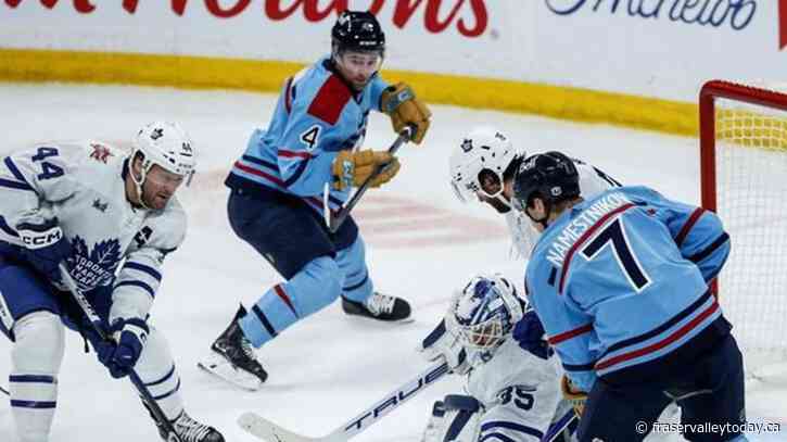 Leafs defenceman Morgan Rielly discusses cross-checking suspension on eve of return