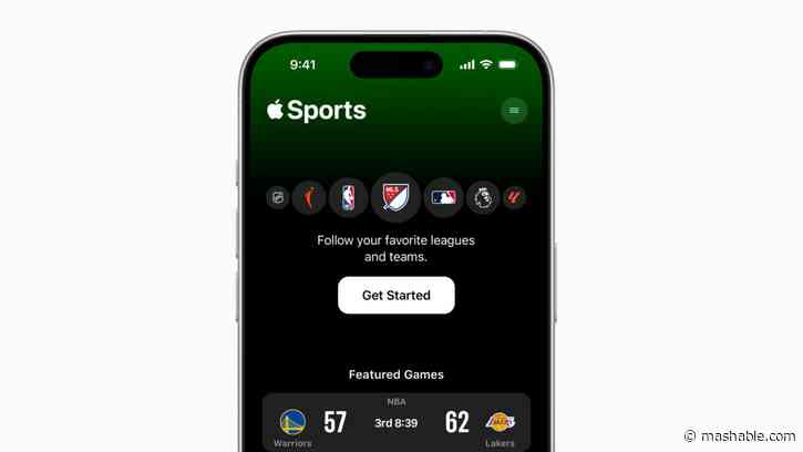 Apple Sports is a new app that lets you track scores. Here's how to get it.