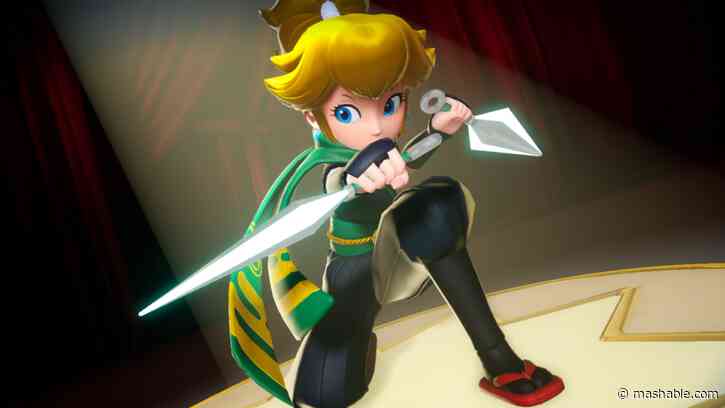 In 'Princess Peach: Showtime,' there's seemingly nothing Peach can't do