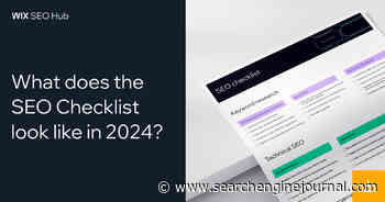 Top 3 SEO Checklists For On-Page & Technical SEO In 2024 via @sejournal, @WixStudio
