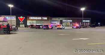 Police officer stabbed responding to armed man at a Canadian Tire in Saint John, N.B.