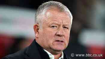 Sheff Utd boss Wilder fined £11,500 by FA