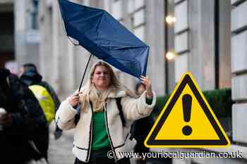 Met Office London forecast as yellow warnings for wind and rain issued