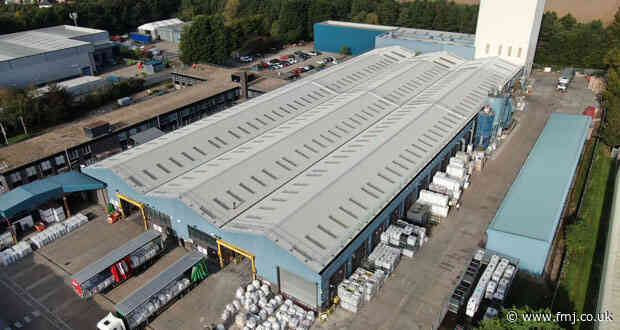 Profile Industrial Roofing showcases commercial roof installation for Saint-Gobain Weber