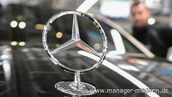 Mercedes-Benz' Gewinn sinkt nach Produktionsausfällen, Mitarbeiter erhalten Prämie