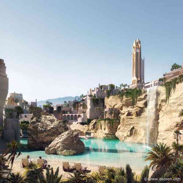 Mark Foster Gage Architects designs "secret garden" spa resort for Neom