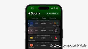 Apple bringt neue Sport-News-App aufs iPhone