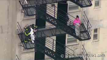 Chicago FFs face multiple rescues, injured children at high-rise fire