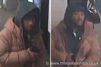 Manhunt after victim hit with bottle at Purley station