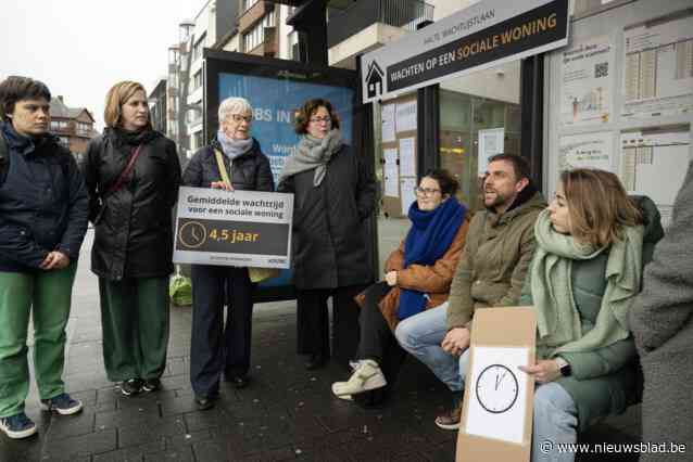 Cirkant voert actie tegen lange wachtlijsten voor sociale woningen