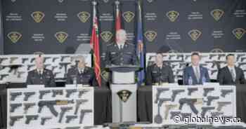 Illegal firearms seized in Canada-U.S. gun probe, largest in Ontario history