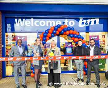 Brand new B&M opens at Thamesmead Cannon Retail Park