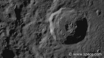 Intuitive Machines moon lander sends home a haunting crater picture ahead of touch down today