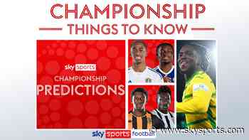 Championship: Predictions, exclusives, PL race & what's live this weekend