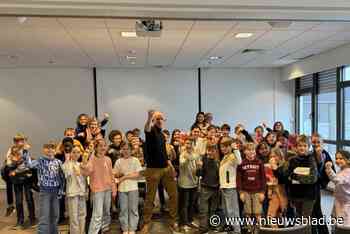 Auteur Stefan Boonen trapt jeugdboekenmaand in CC Ter Dilft af