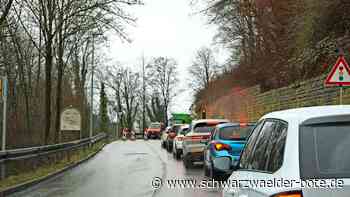 Verkehr in Bad Liebenzell: Unterhaugstetter Straße halbseitig gesperrt