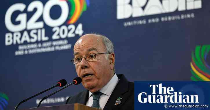 Brazil as G20 president urges UN reform to prevent conflicts