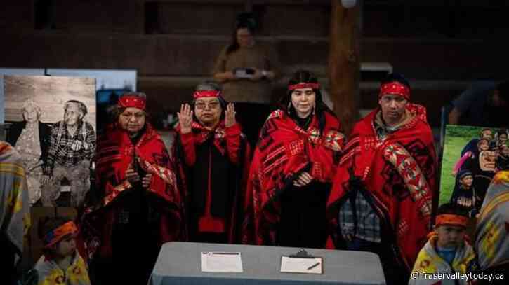 Sts’ailes, frustrated with the feds, signs and funds its own child welfare agreement