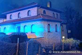 Storm Louis blaast schoorsteen omver