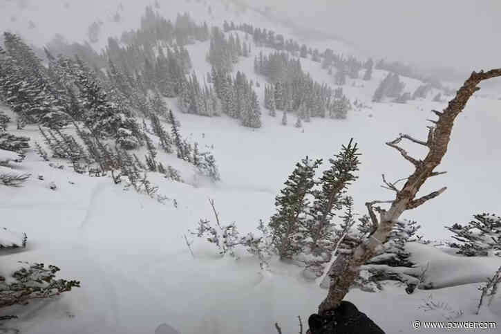 Elite Skiers Enjoy "Epic" Utah Powder Day