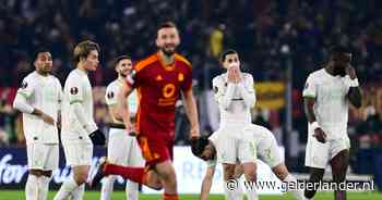 Weer gaat het mis in Rome: Feyenoord na strafschoppen uitgeschakeld in Europa League