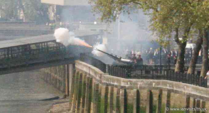 London’s 2024 ceremonial gun salutes