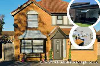 £365k home with a hot tub up for sale near Morecambe
