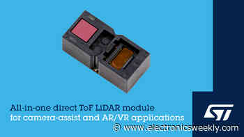 ST ToF 3D LiDAR module has 2.3k resolution