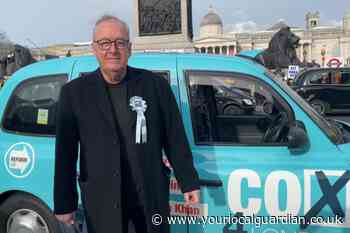 Who is Reform UK candidate for Mayor of London Howard Cox?