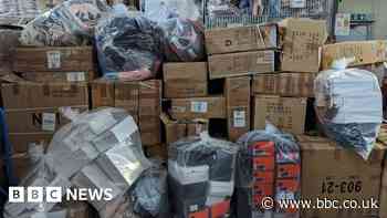 Bogus goods posted on Facebook seized in £50k raid