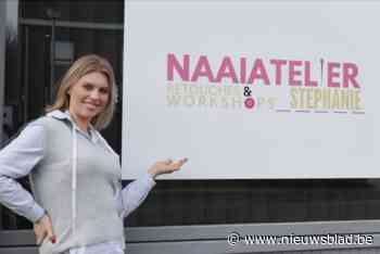 Stephanie (33) gaat droom achterna en opent eigen naaiatelier in Koningshooikt: “Uiteindelijk de sprong gewaagd”
