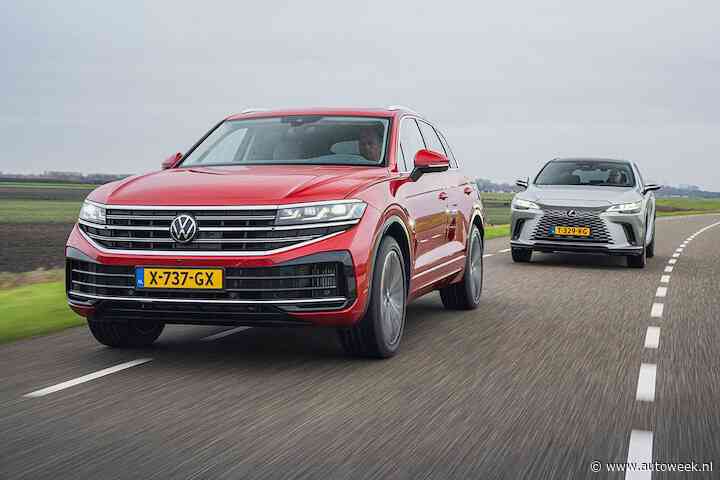 Volkswagen Touareg 3.0 V6 e-Hybrid vs. Lexus RX 450h+ - Dubbeltest