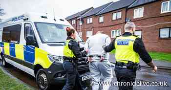 Six arrested after drugs, cash and Samurai sword seized in Northumberland organised crime investigation