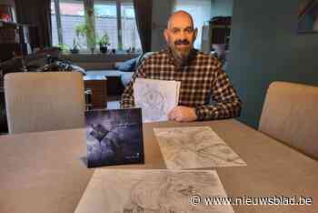 Nielenaar schrijft en tekent eerste dichtbundel: “Mijn kleurenblindheid houdt mij niet tegen mijn emoties artistiek te uiten”