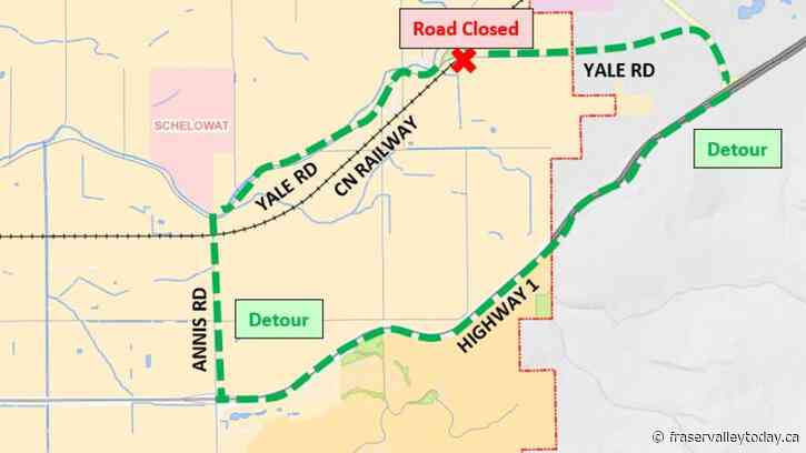 Road closures coming to Chilliwack rail crossings
