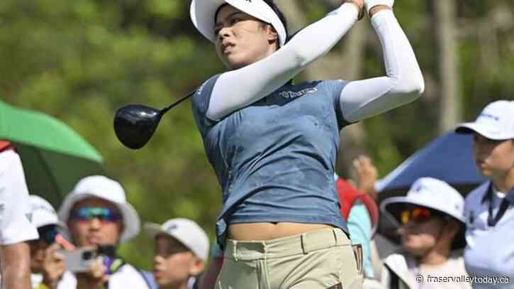 Sei Young Kim is among three tied for the lead after two rounds of the LPGA Thailand tournament
