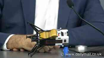 One giant tumble for mankind! NASA confirms $118 million Odysseus lunar aircraft has TIPPED OVER onto its side after failed landing on the moon