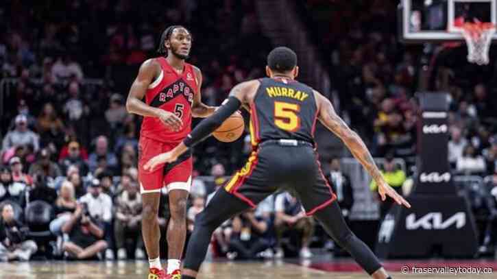 Immanuel Quickley hits 6 3-pointers, scores 24 points in Raptors’ 123-121 victory over Hawks